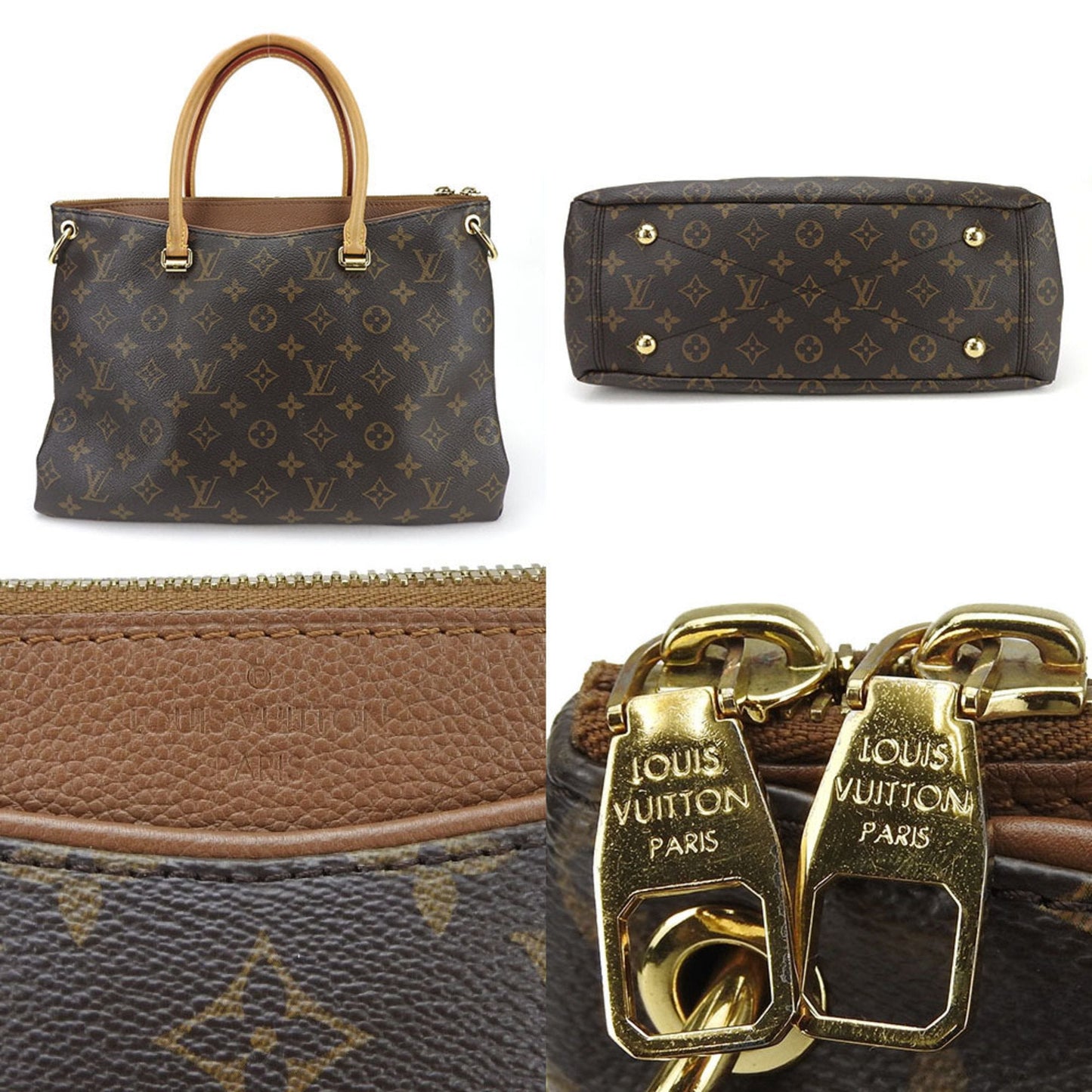 Louis Vuitton Pallas  Canvas Tote Bag ()
