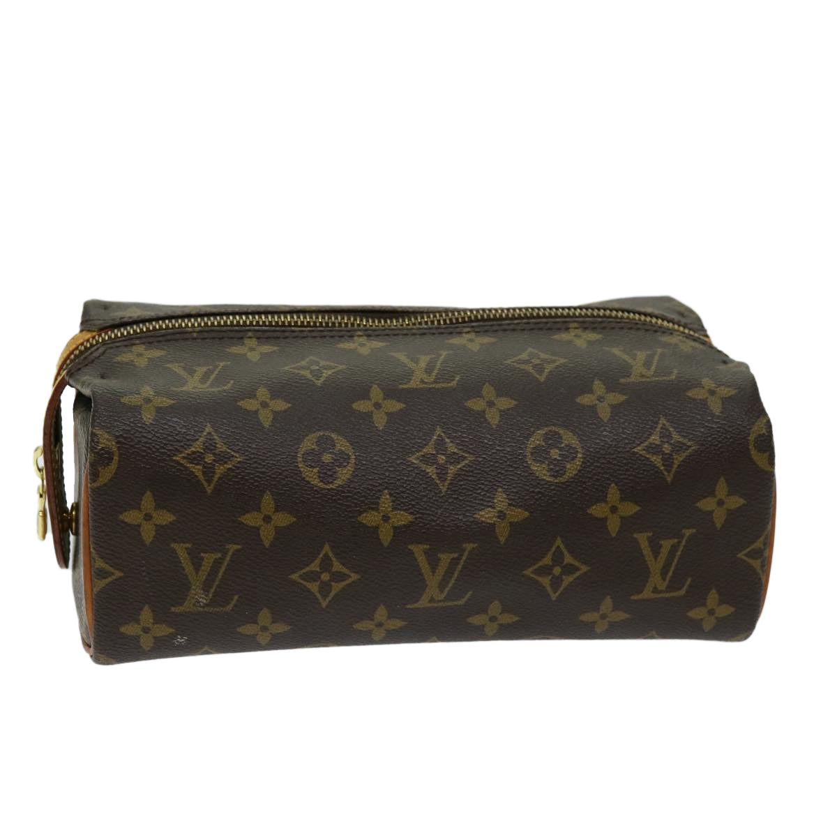 LOUIS VUITTON Monogram Trousse Patte Pression Cosmetic Pouch M47636 69415