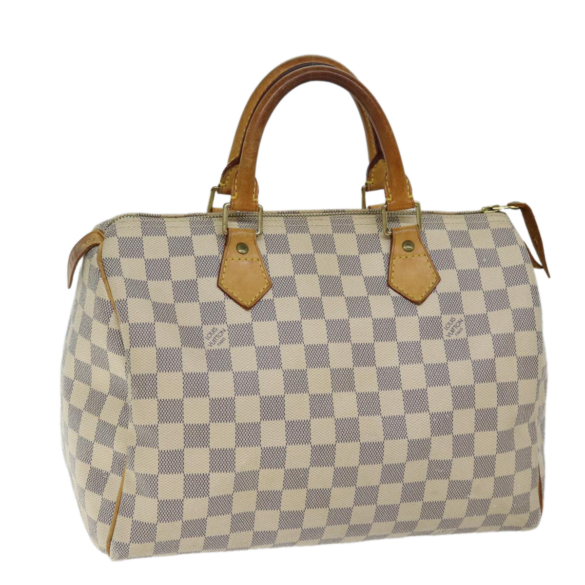 LOUIS VUITTON Damier Azur Speedy 30 Hand Bag N41533 LV 69423