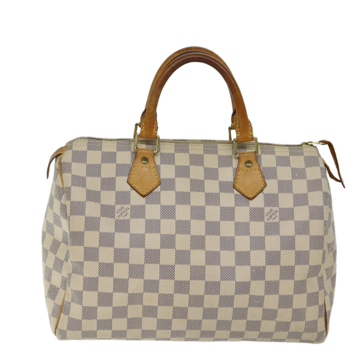 LOUIS VUITTON Damier Azur Speedy 30 Hand Bag N41533 LV 69423