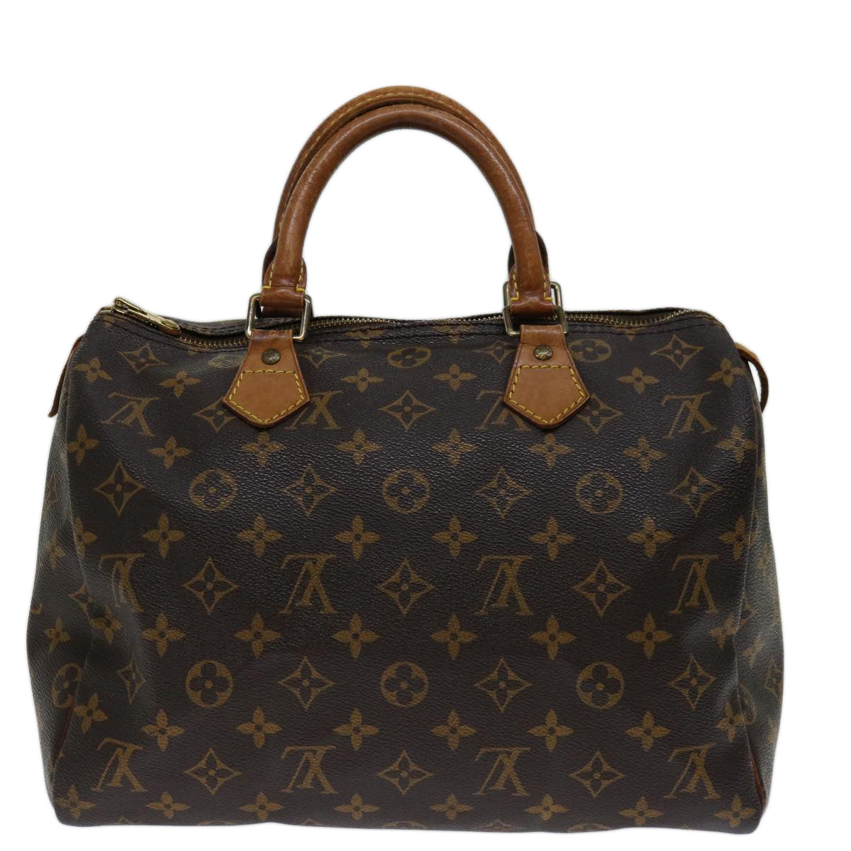 LOUIS VUITTON Monogram Speedy 30 Hand Bag M41526 LV 69424