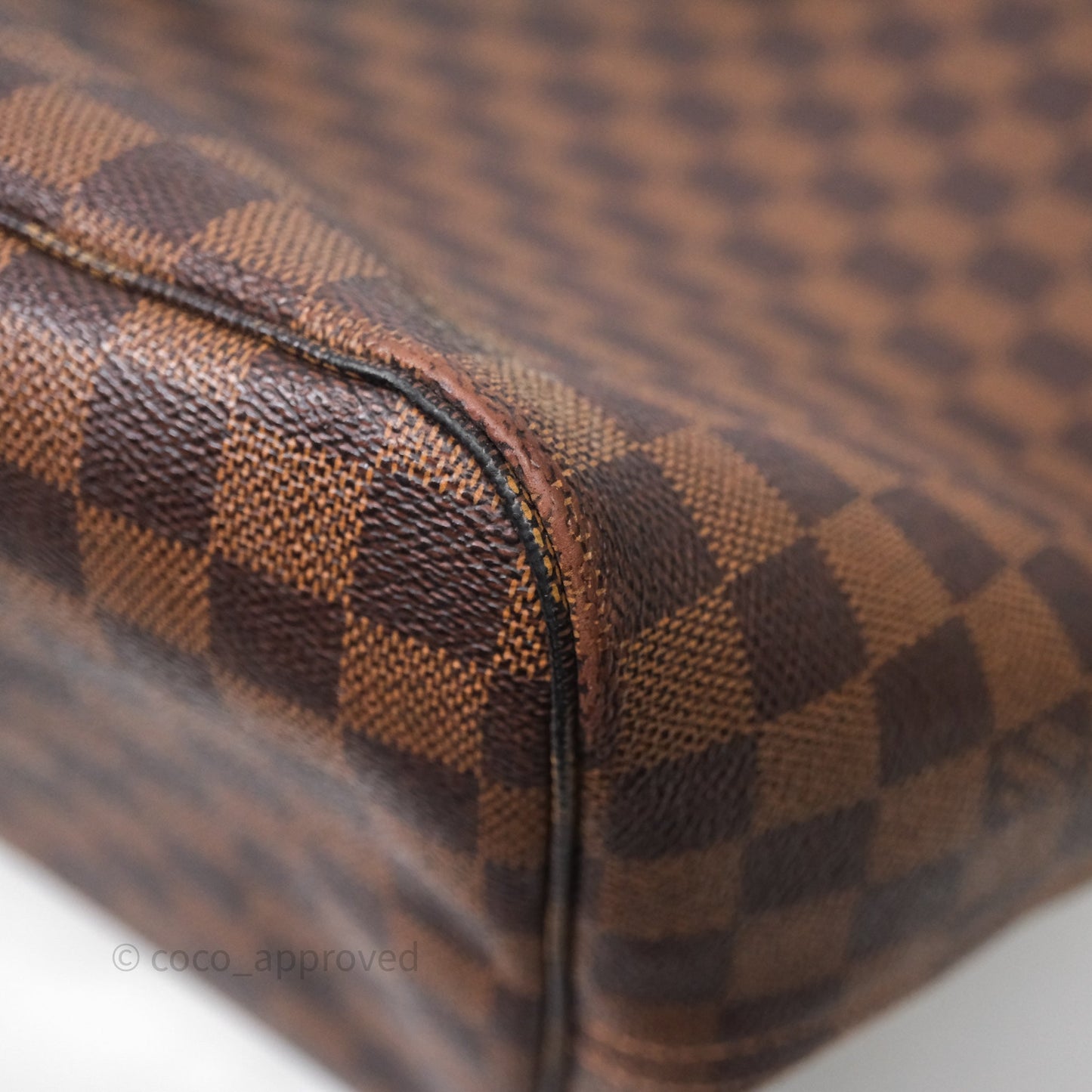 Louis Vuitton Neverfull Tote Bag GM Damier Ebene