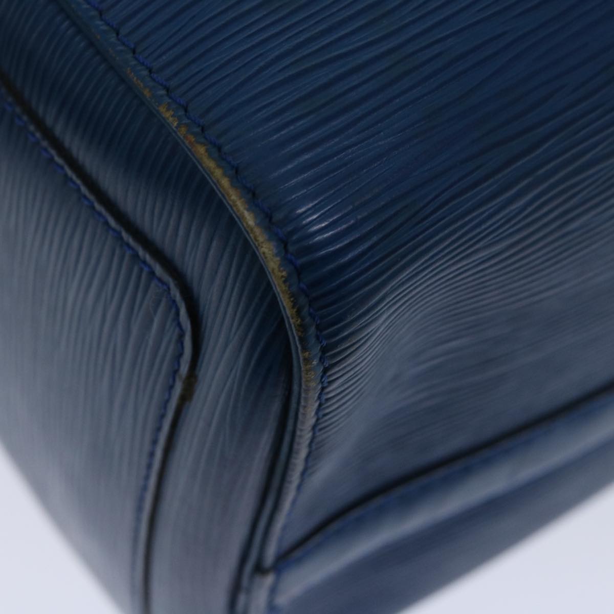 LOUIS VUITTON Epi Speedy 30 Hand Bag Toledo Blue M43005 LV 69462