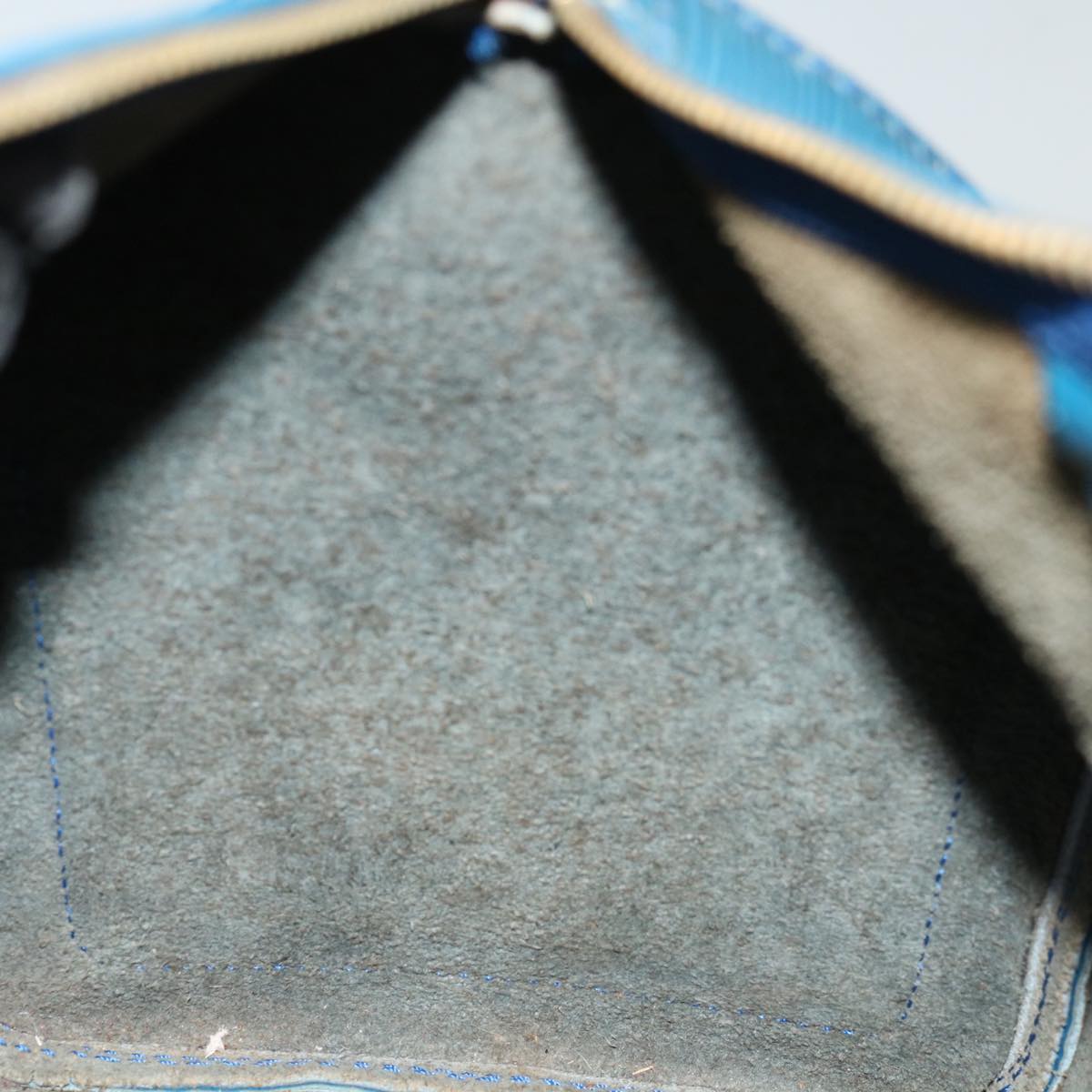 LOUIS VUITTON Epi Speedy 30 Hand Bag Toledo Blue M43005 LV 69462
