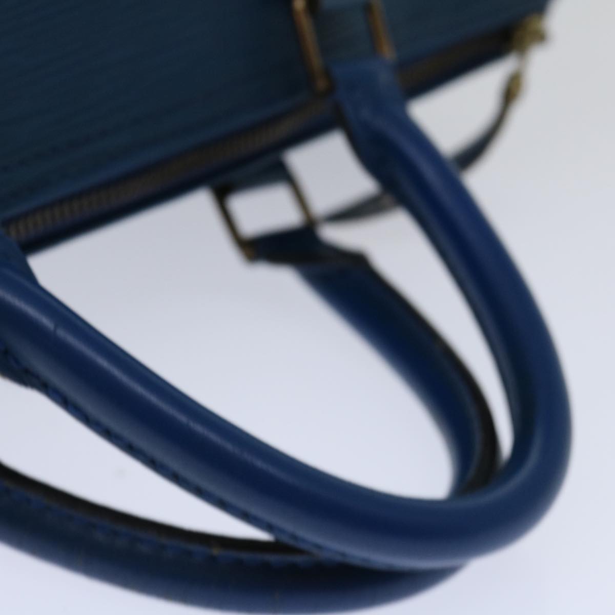 LOUIS VUITTON Epi Speedy 30 Hand Bag Toledo Blue M43005 LV 69462