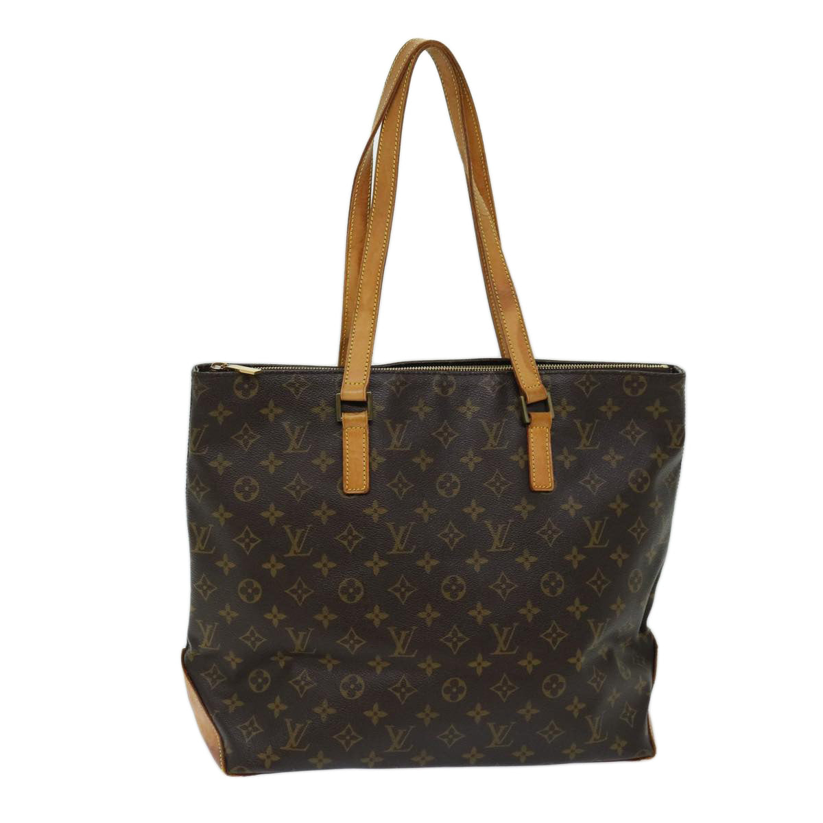 LOUIS VUITTON Monogram Cabas Mezzo Tote Bag M51151 LV 69470