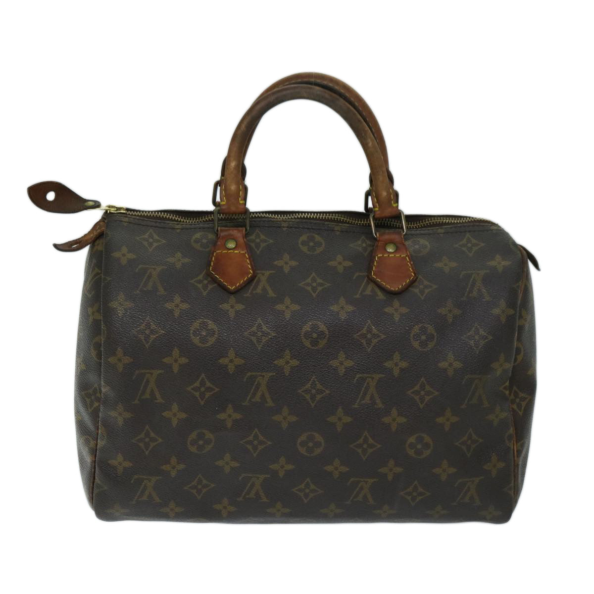 LOUIS VUITTON Monogram Speedy 30 Hand Bag M41526 LV 69481
