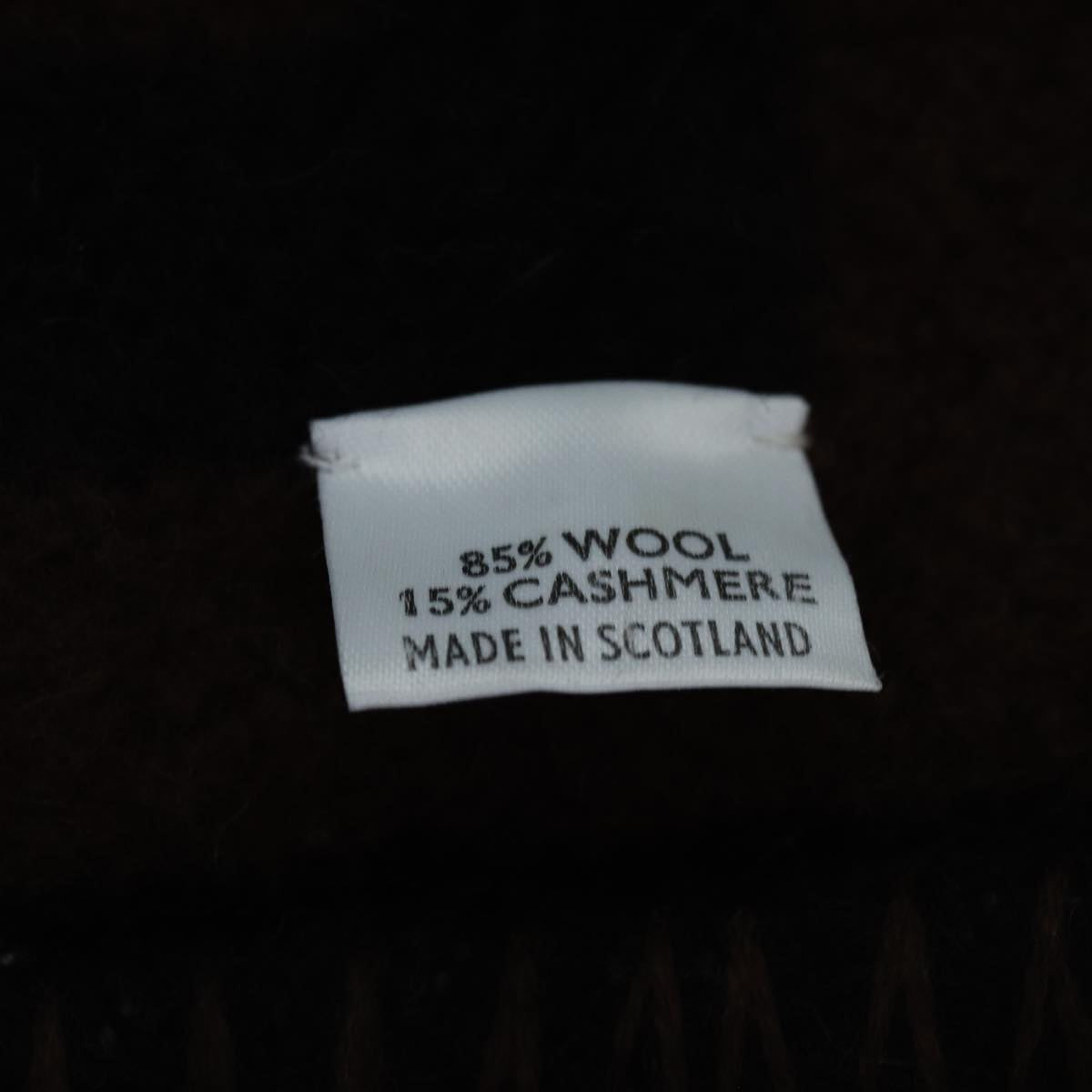 LOUIS VUITTON Pred Karakoram Blanket Wool Brown M74966 LV 69497