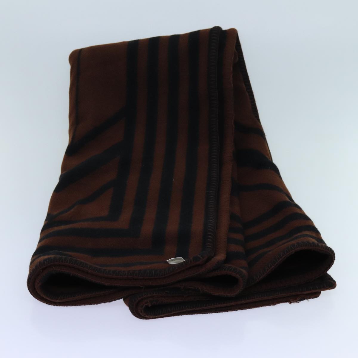 LOUIS VUITTON Pred Karakoram Blanket Wool Brown M74966 LV 69497