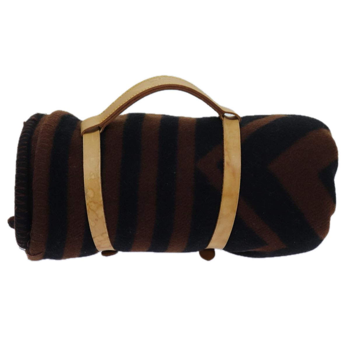 LOUIS VUITTON Pred Karakoram Blanket Wool Brown M74966 LV 69497