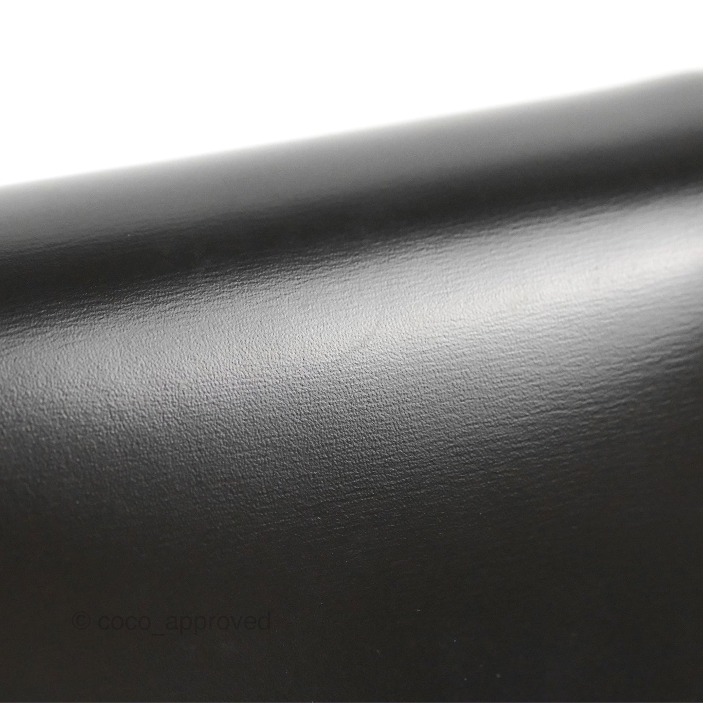 Celine Triomphe Shoulder Bag Black Calfskin