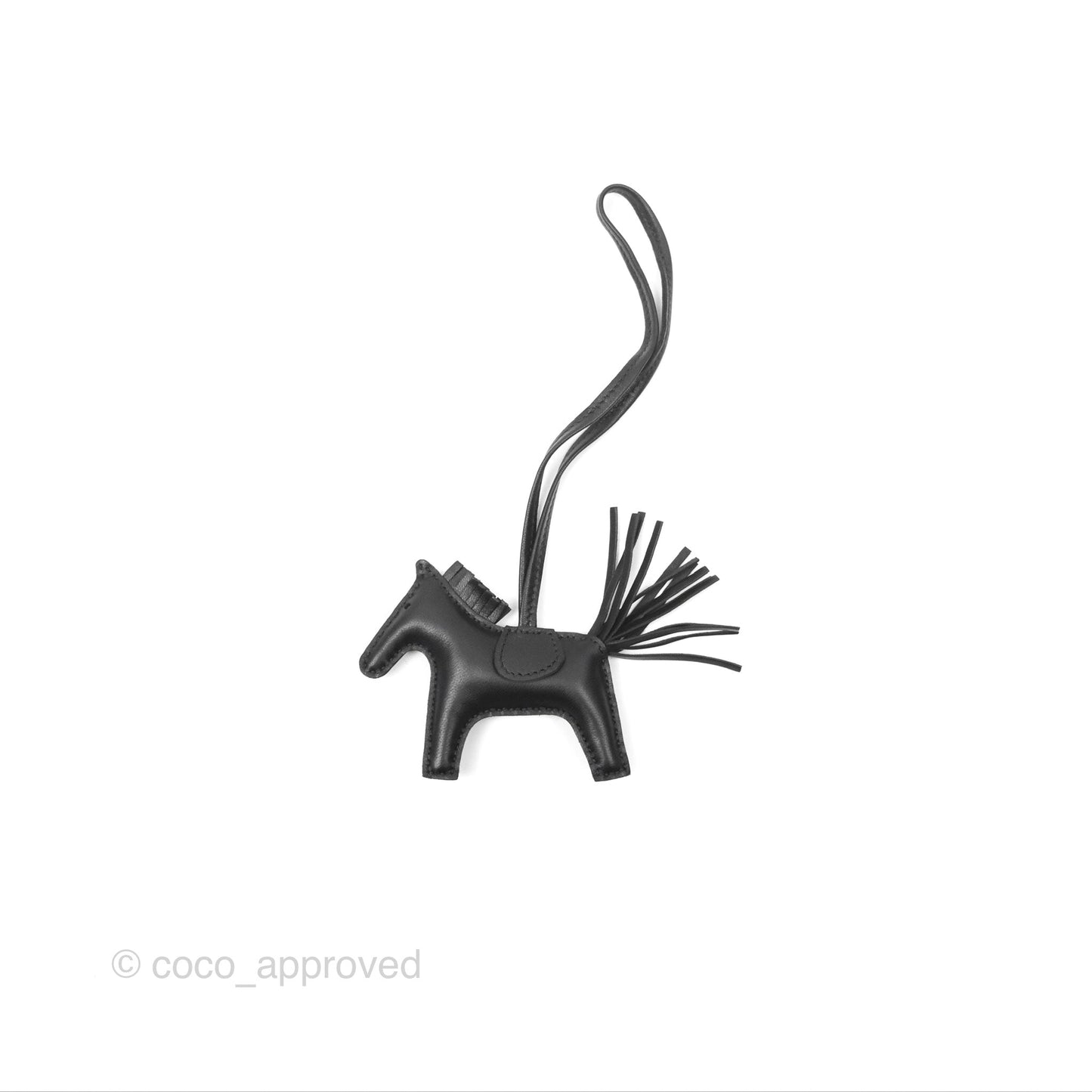 Hermès Rodeo PM Bag Charm Black