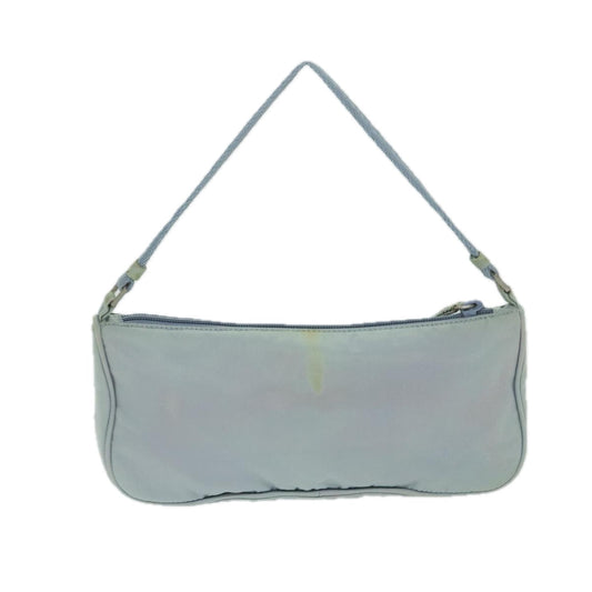 Luxury PradaAccessory Pouch Nylon Light Blue 69506