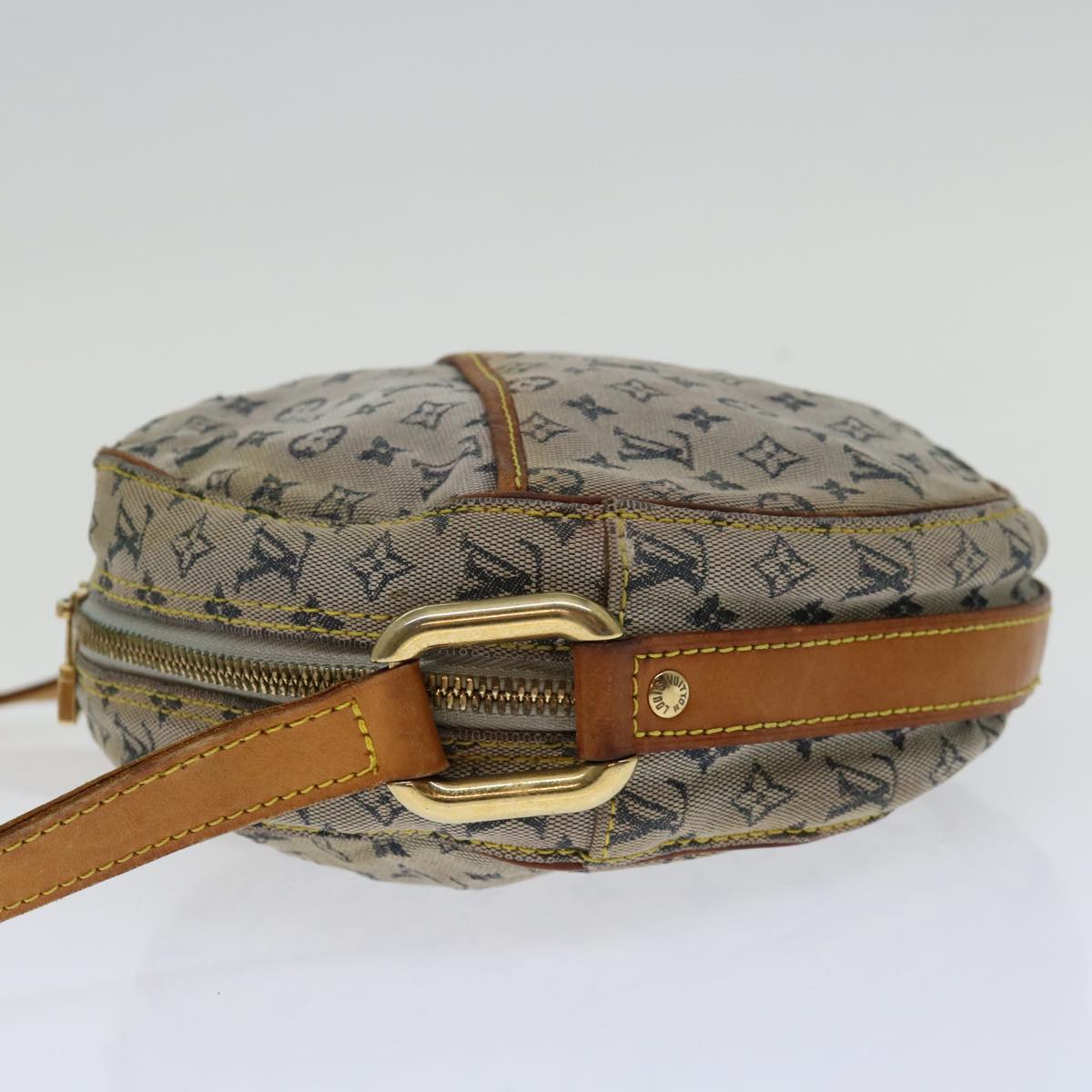 LOUIS VUITTON Monogram Mini Jeanne GM Shoulder Bag Blue M92000 LV 69508