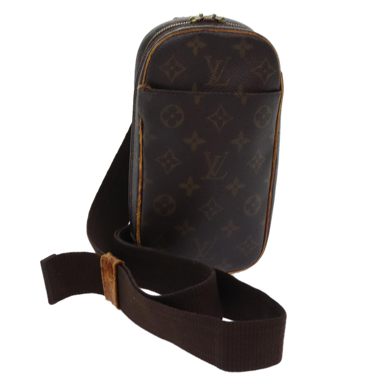 LOUIS VUITTON Monogram Pochette Gange Shoulder Bag M51870 LV 69518