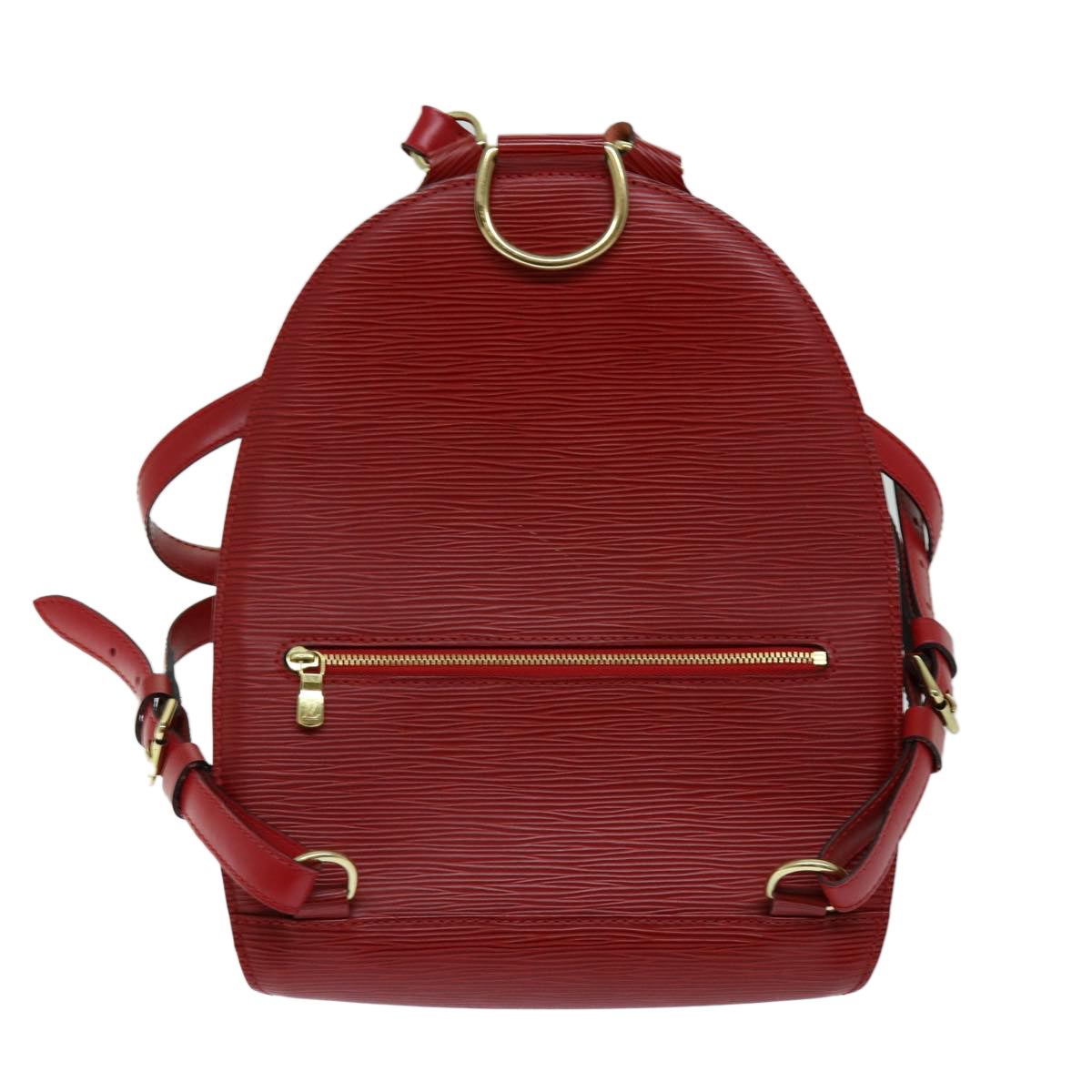 LOUIS VUITTON Epi Mabillon Backpack Castilian Red M52237 LV 69553