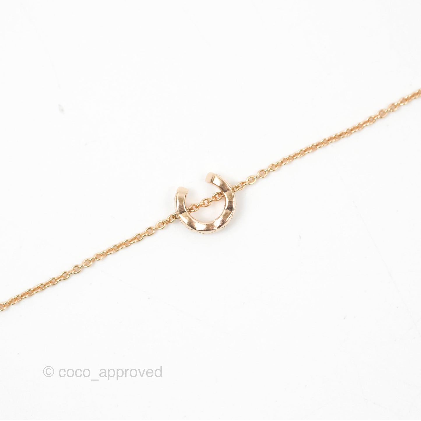 Chanel Coco Crush Bracelet Beige Gold Hardware