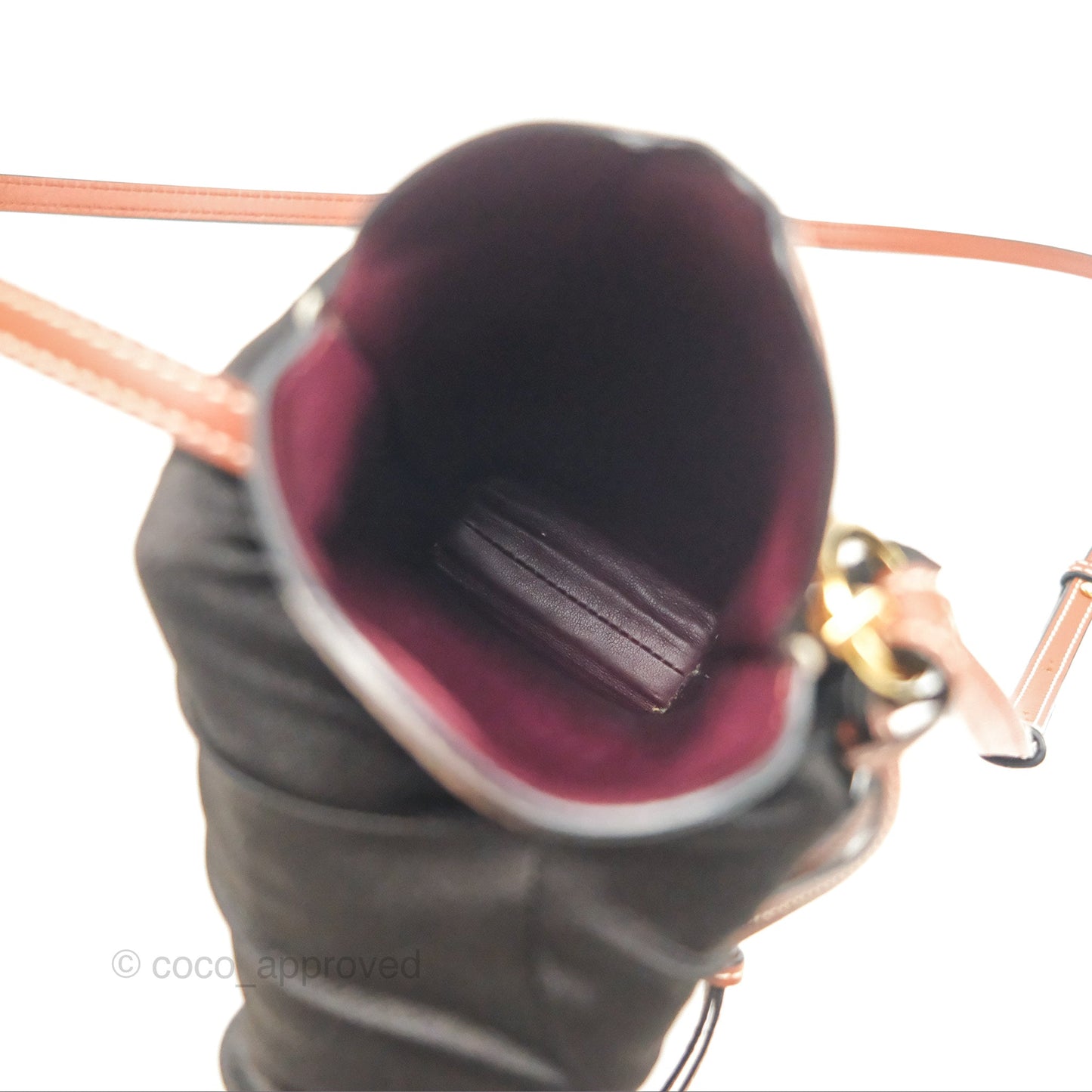 Loewe Gate Pocket Rust Soft Calfskin