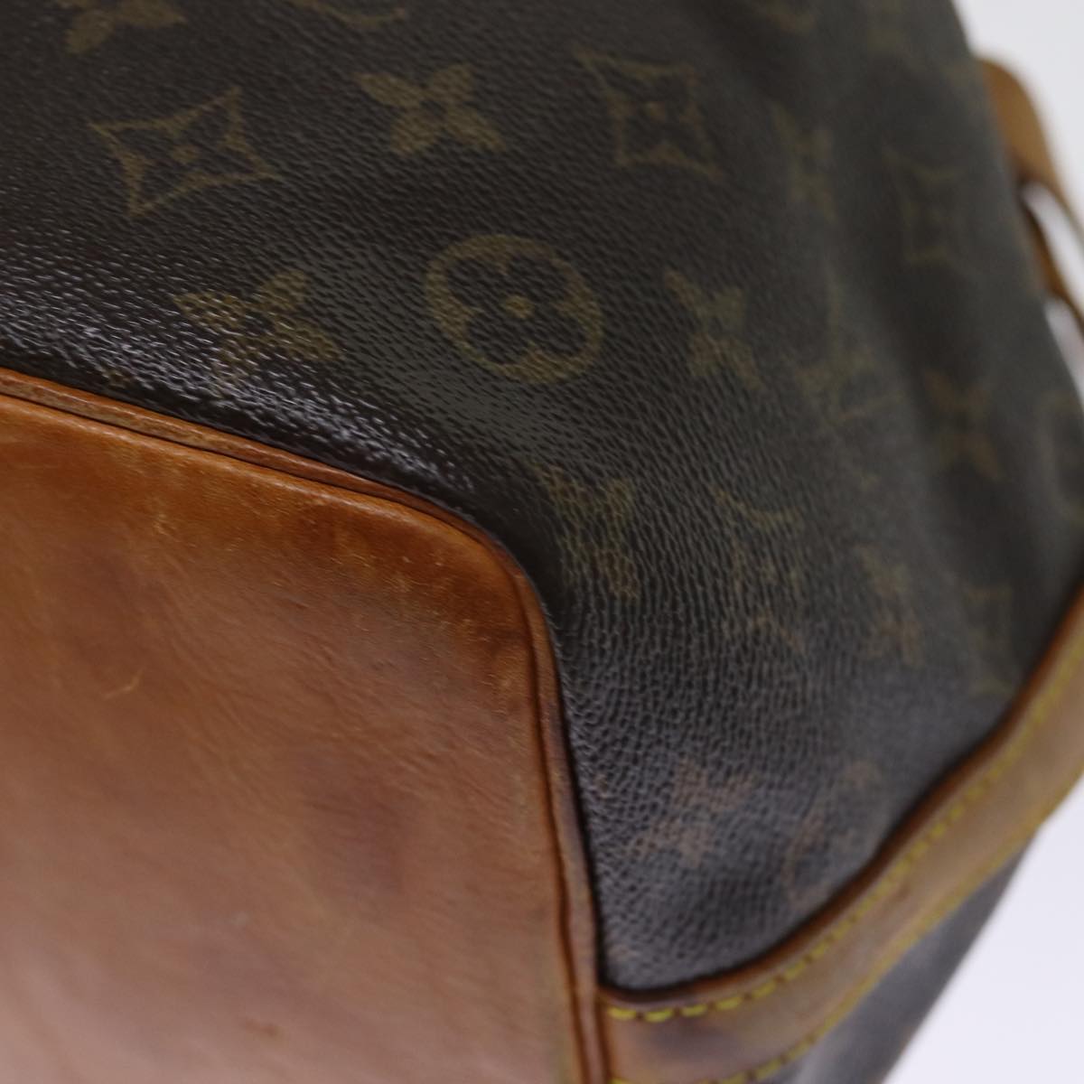 LOUIS VUITTON Monogram Petit Noe Shoulder Bag M42226 LV 69574