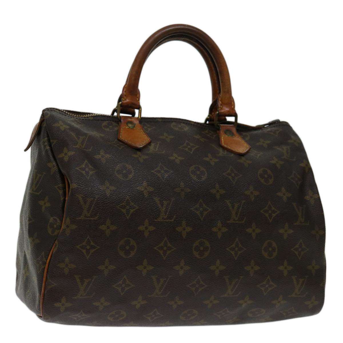 LOUIS VUITTON Monogram Speedy 30 Hand Bag M41526 LV 69592
