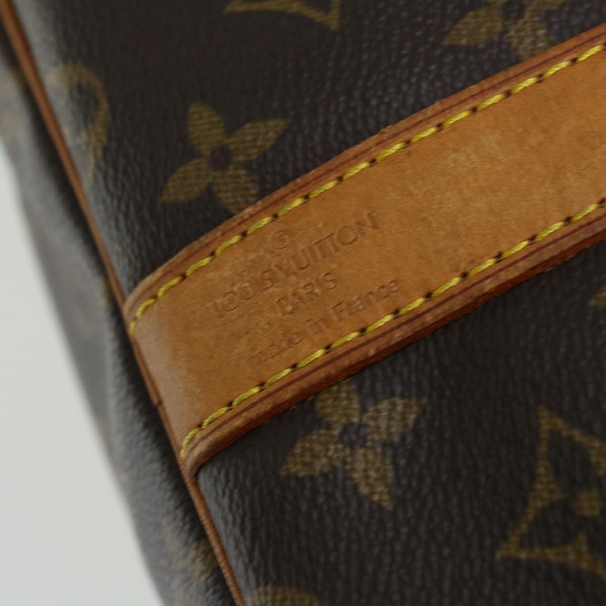 LOUIS VUITTON Monogram Keepall Bandouliere 60 Boston Bag M41412 LV 69621