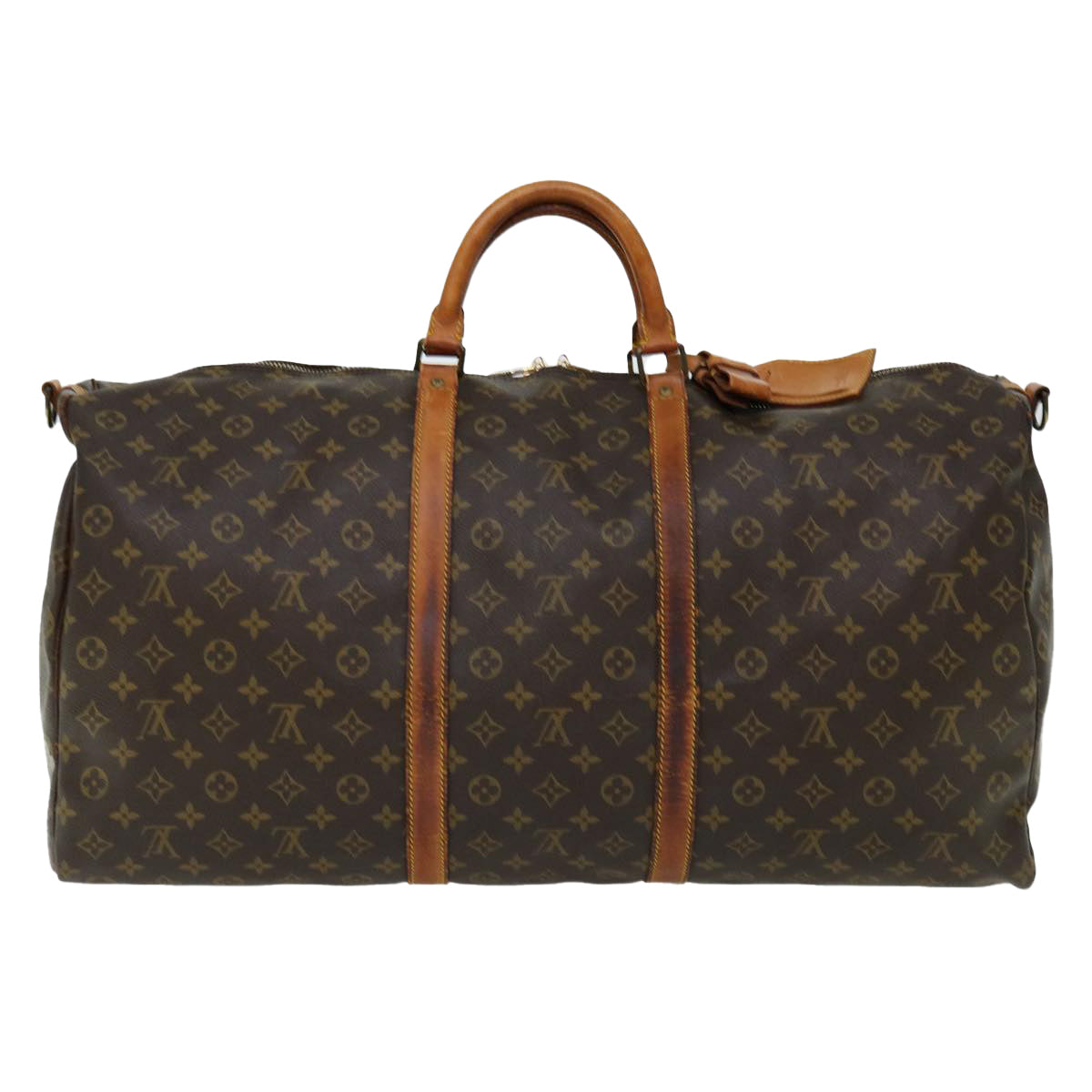 LOUIS VUITTON Monogram Keepall Bandouliere 60 Boston Bag M41412 LV 69622