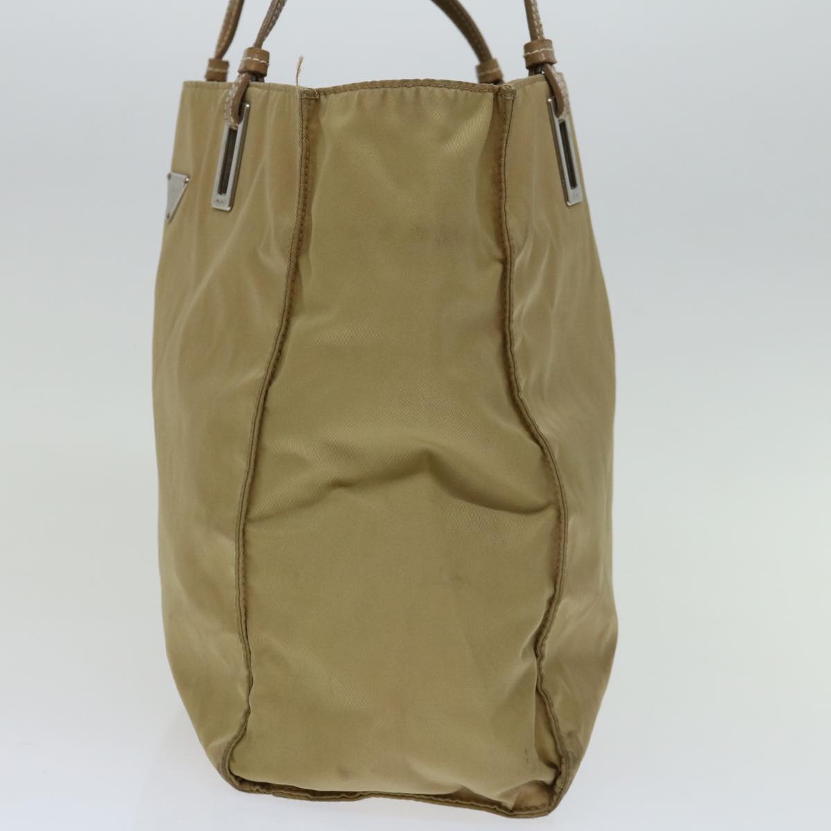 Luxury PradaTote Bag Nylon Beige 69660
