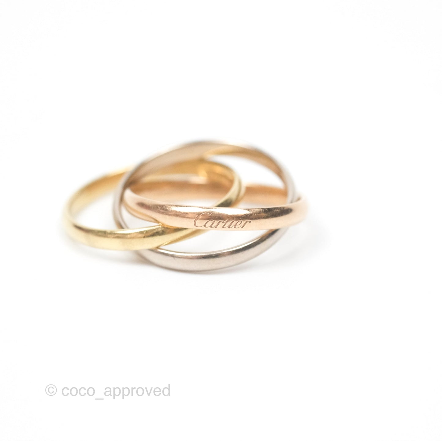 Cartier Trinity Ring White Gold/ Yellow Gold/ Rose Gold