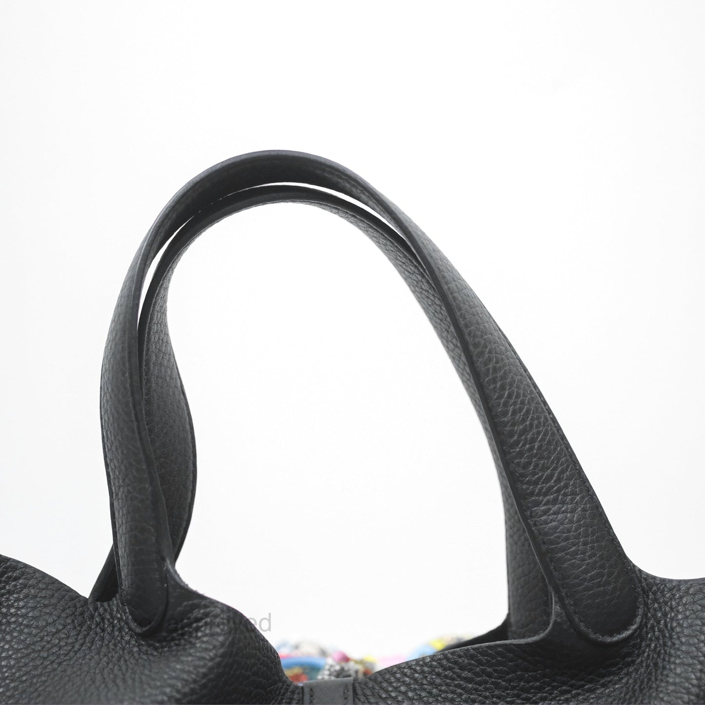 Hermès Picotin 22 Black Noir 89 Clemence Palladium Hardware