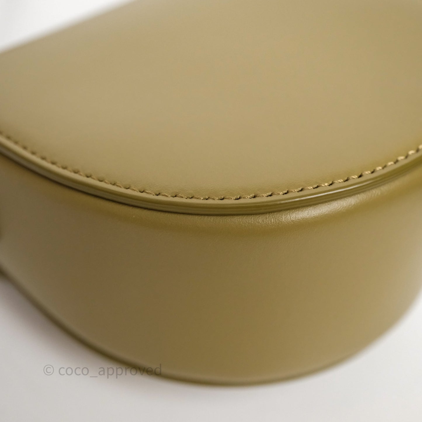 Celine Mini Besace Cuir Triomphe Green Calfskin