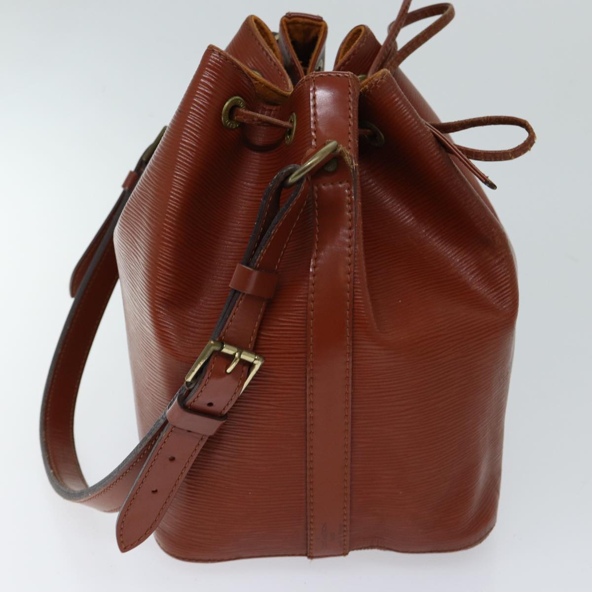 LOUIS VUITTON Epi Petit Noe Shoulder Bag Brown M44103 LV 69701