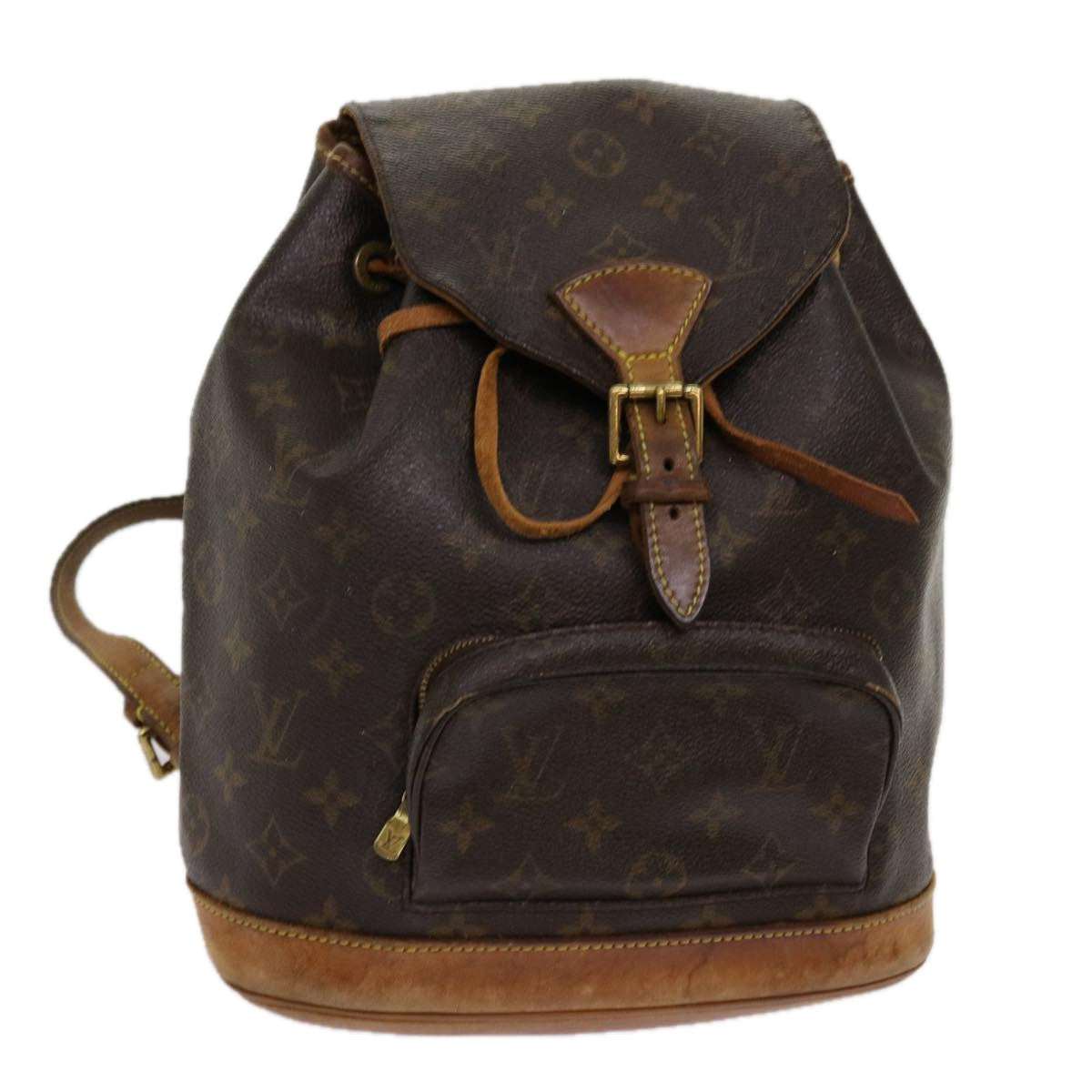 LOUIS VUITTON Monogram Montsouris MM Backpack M51136 LV 69703