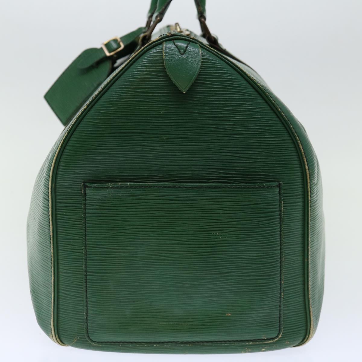 LOUIS VUITTON Epi Keepall 45 Boston Bag Green M42974 LV 69705