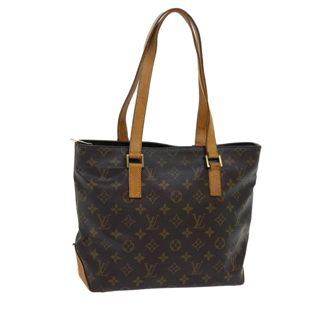 LOUIS VUITTON Monogram Cabas Piano Tote Bag M51148 LV 69706