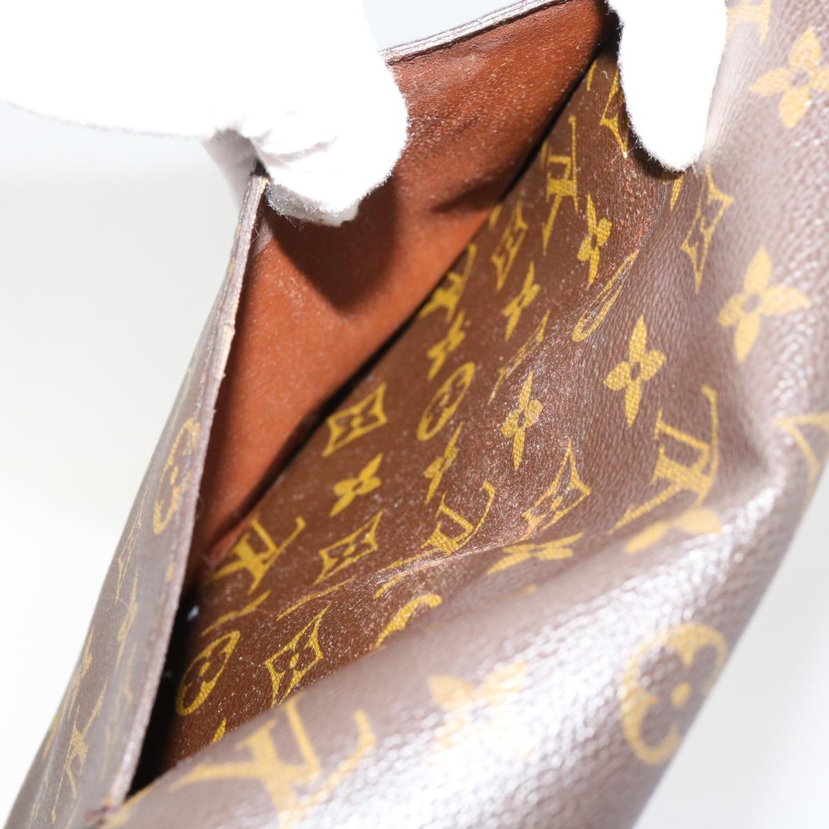 LOUIS VUITTON Monogram Saint Cloud GM Shoulder Bag M51242 LV 69714