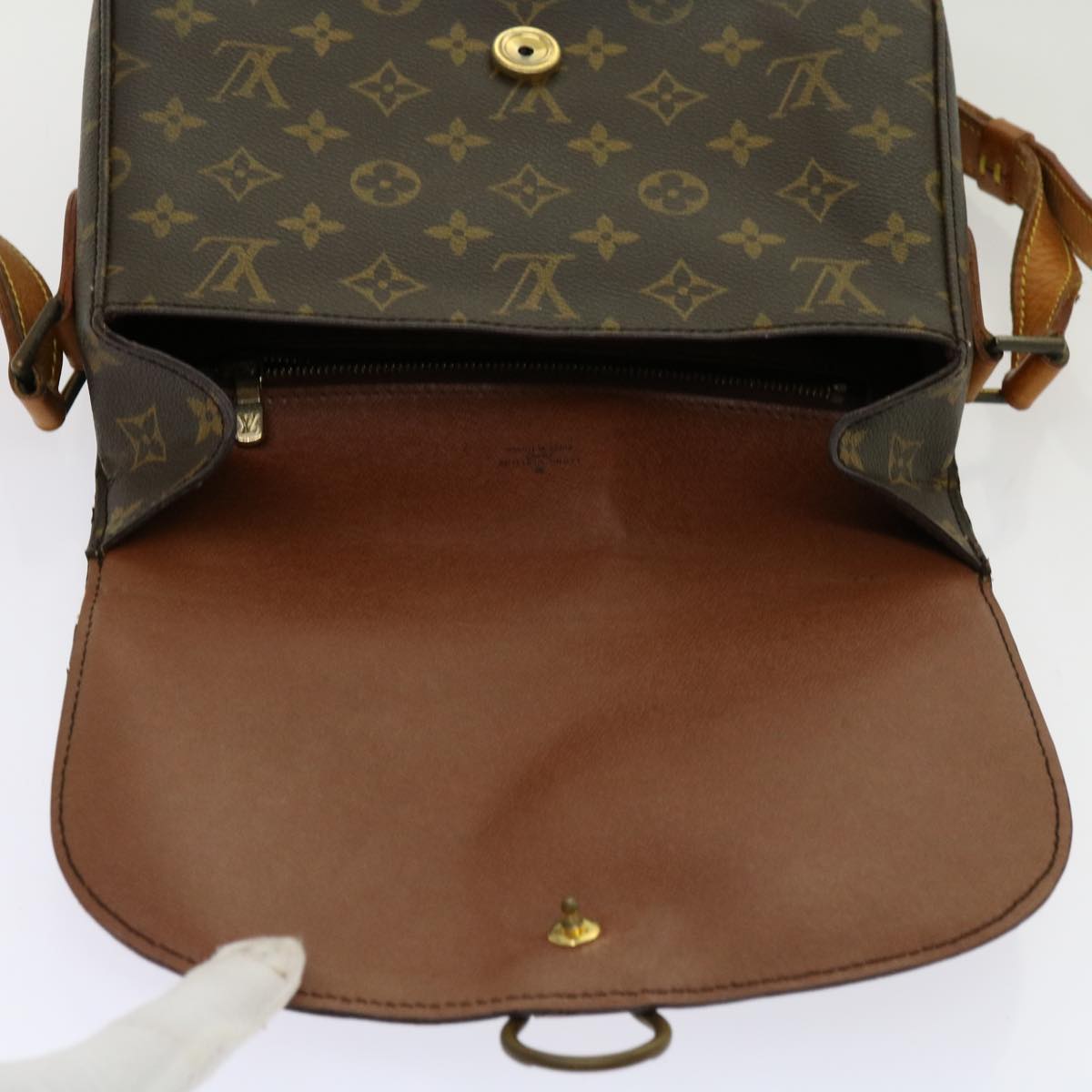 LOUIS VUITTON Monogram Saint Cloud GM Shoulder Bag M51242 LV 69714
