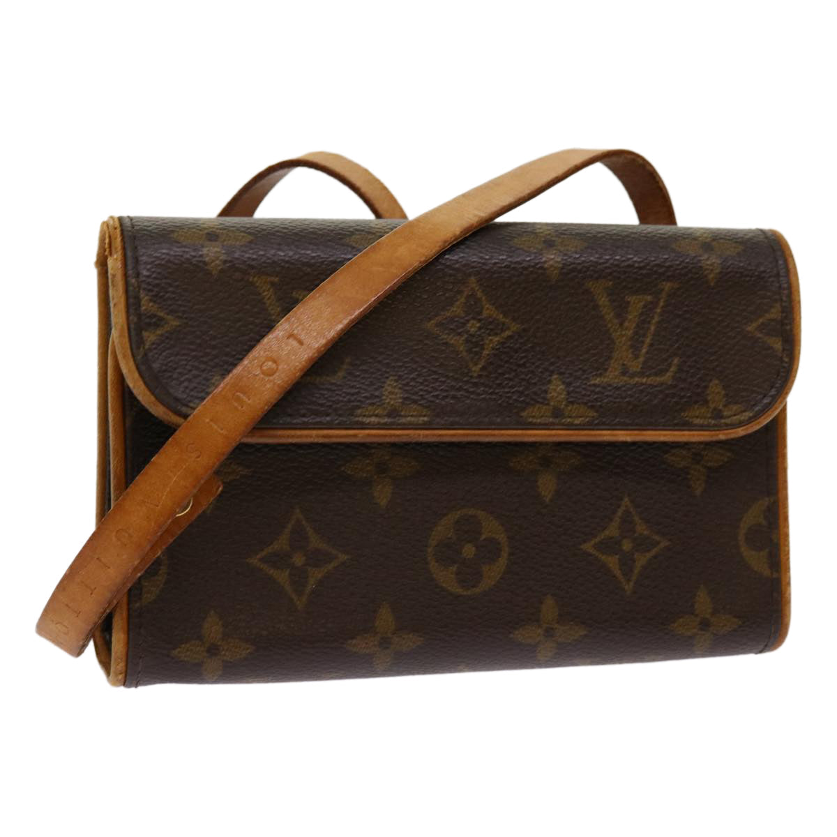 LOUIS VUITTON Monogram Pochette Florentine Waist bag M51855 LV 69716