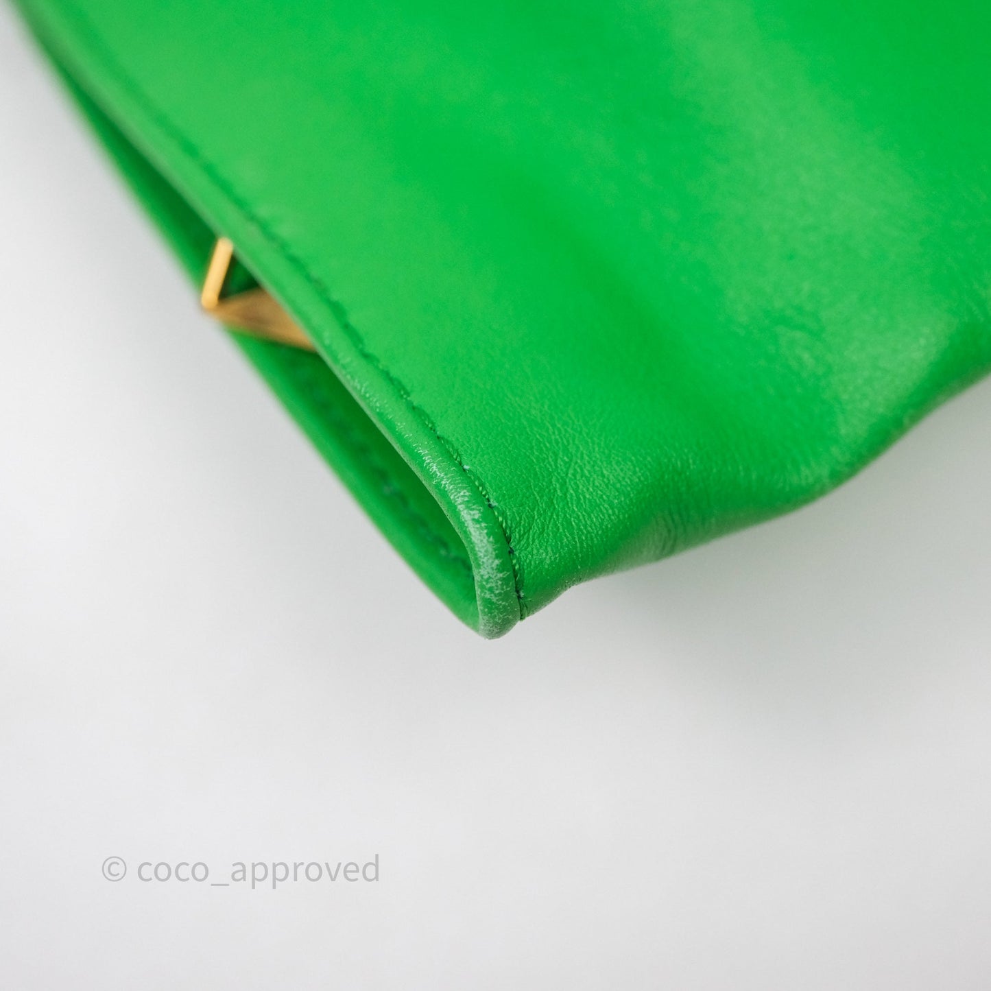 Bottega Veneta Mini Twist Knot Bag Green