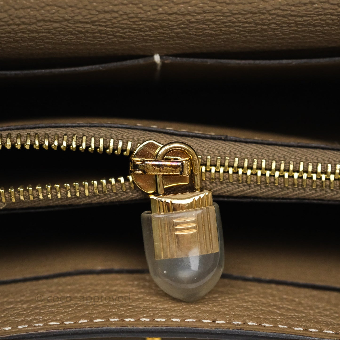 Hermès Kelly To Go Wallet Etoupe 18 Chevre Mysore Gold Hardware