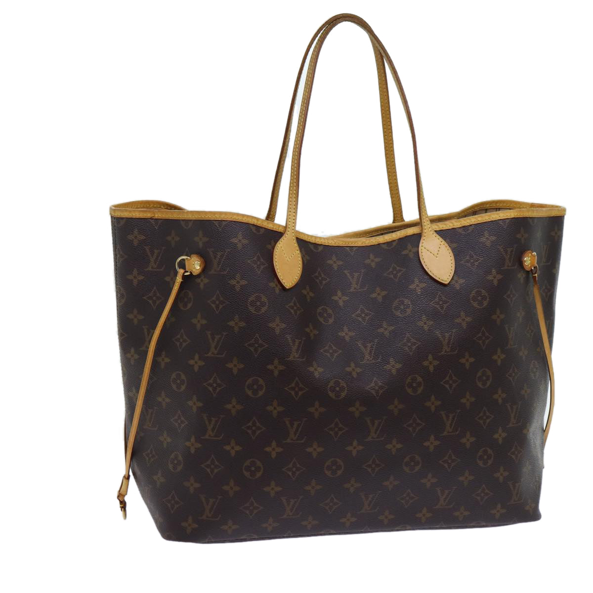 LOUIS VUITTON Monogram Neverfull GM Tote Bag M40157 LV 69756