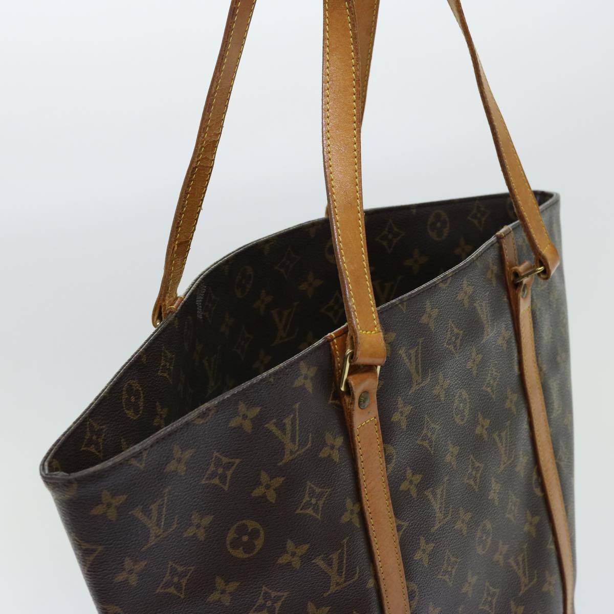 LOUIS VUITTON Monogram Sac Shopping Tote Bag M51108 LV 69759