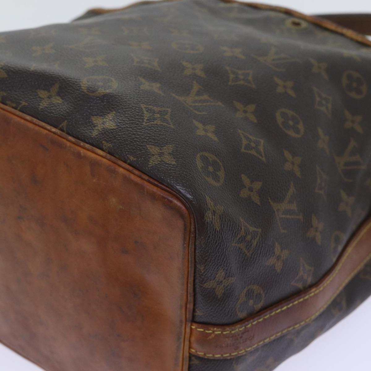 LOUIS VUITTON Monogram Petit Noe Shoulder Bag M42226 LV 69760
