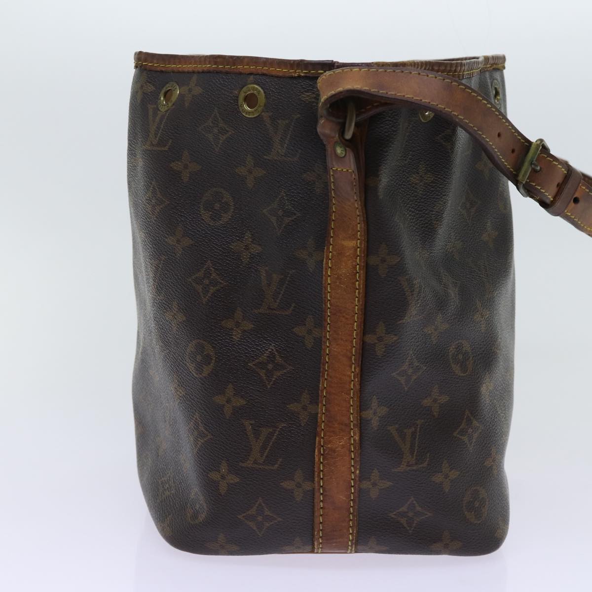 LOUIS VUITTON Monogram Petit Noe Shoulder Bag M42226 LV 69760