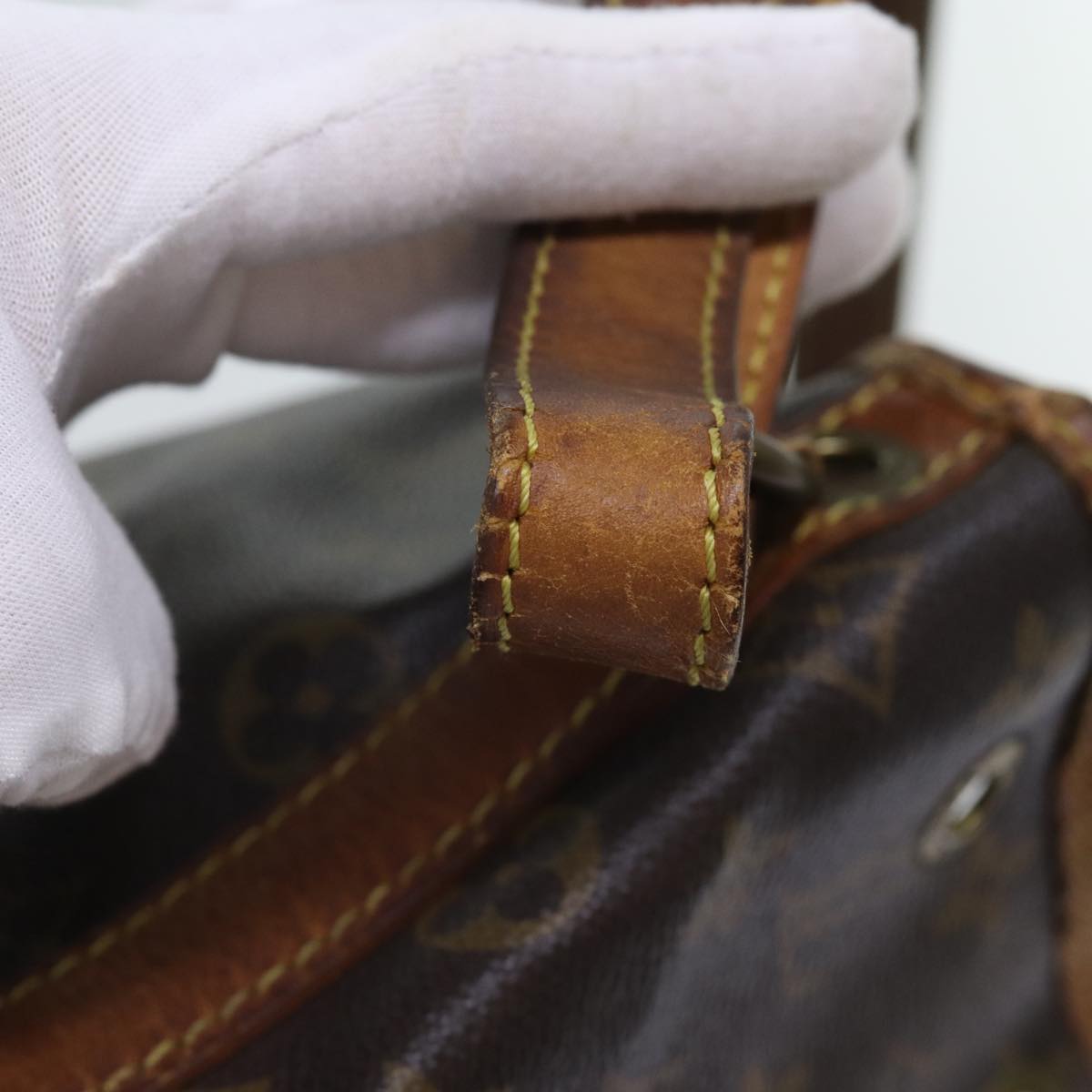 LOUIS VUITTON Monogram Petit Noe Shoulder Bag M42226 LV 69760