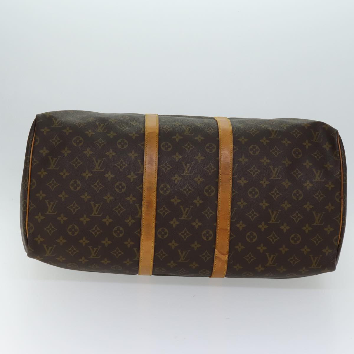 LOUIS VUITTON Monogram Keepall 55 Boston Bag M41424 LV 69769