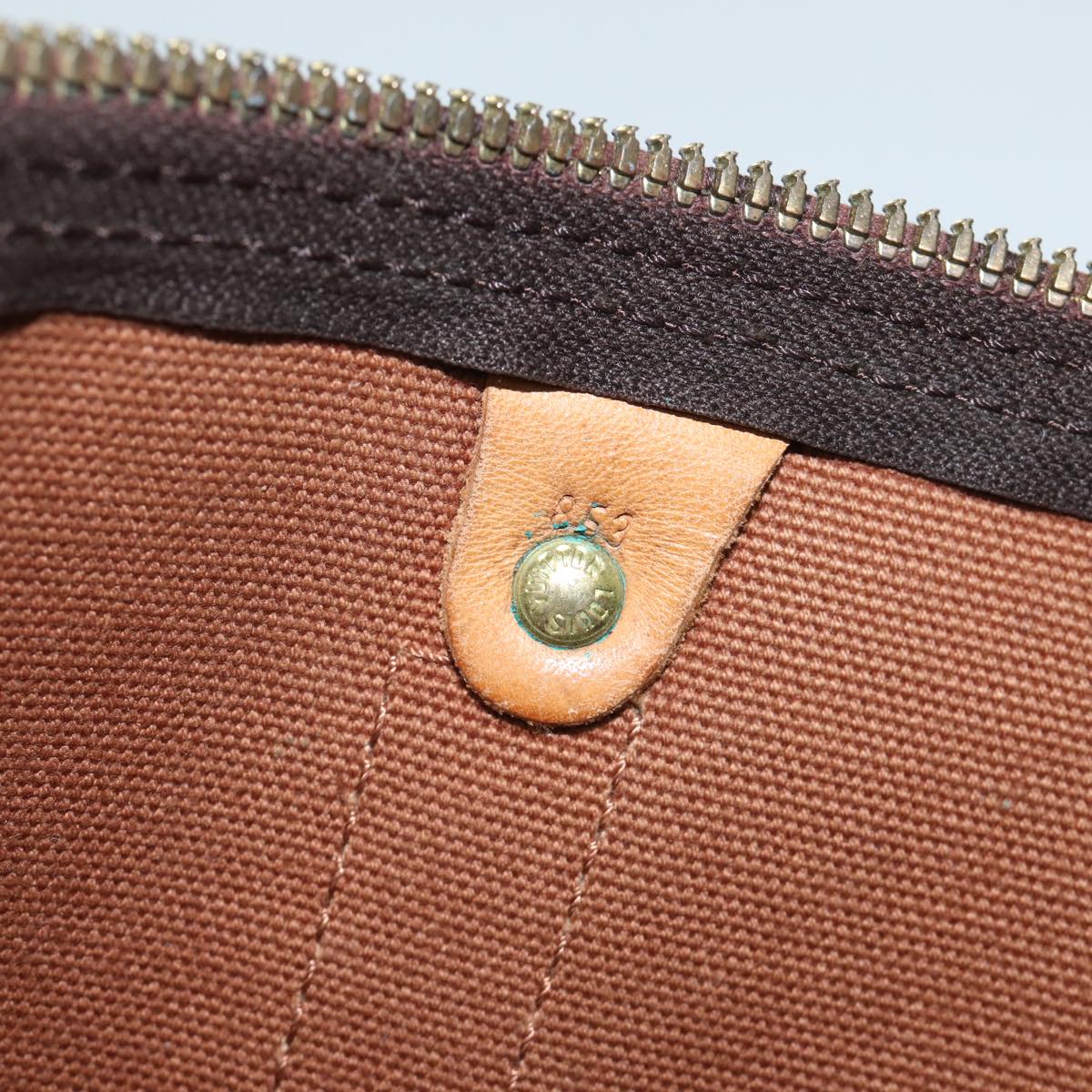 LOUIS VUITTON Monogram Keepall 55 Boston Bag M41424 LV 69769