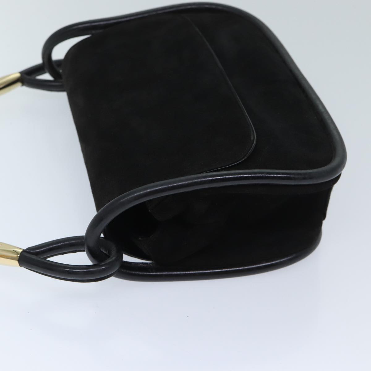 Luxury Gucci Trending 2025 Shoulder Bag Suede Black  69773