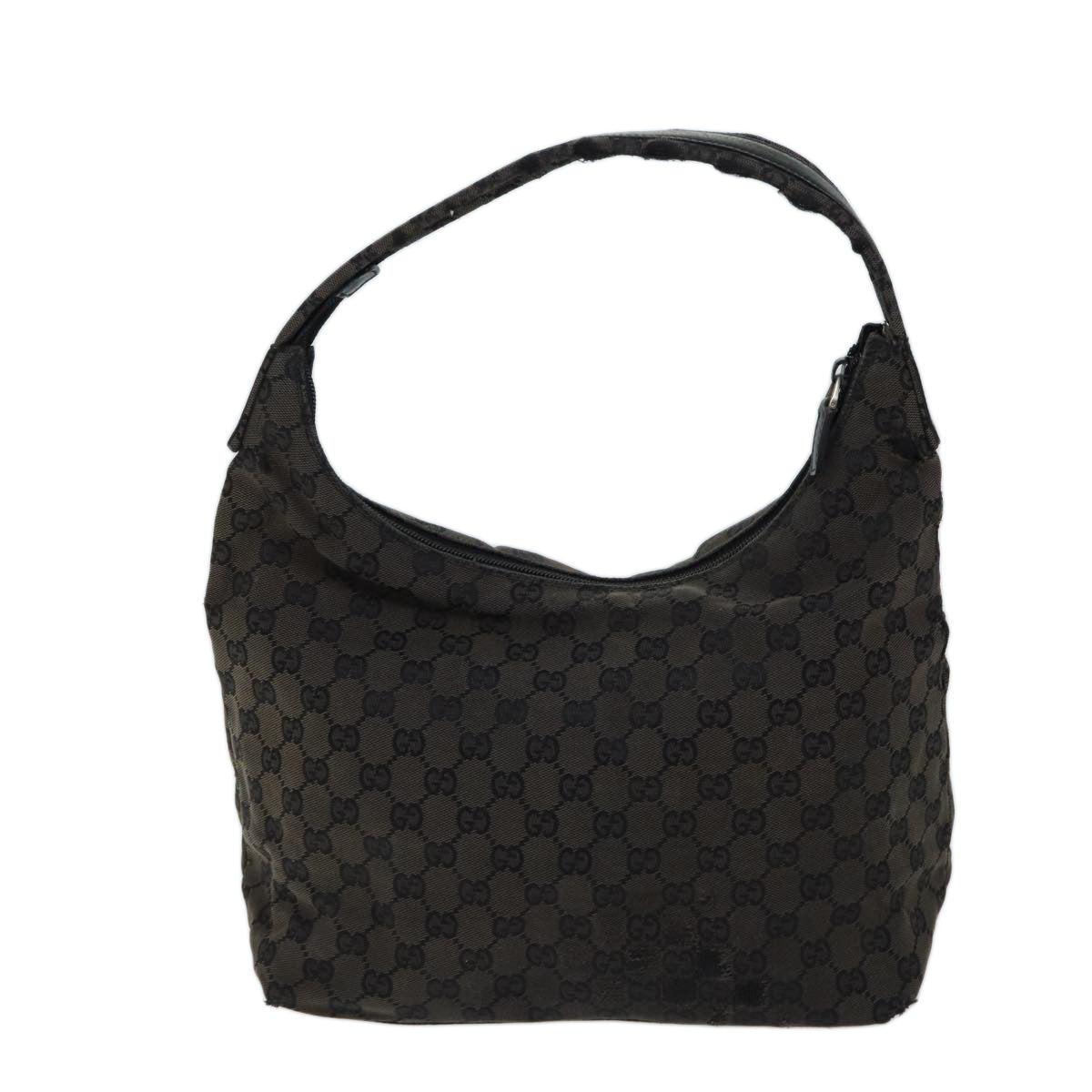 Luxury Gucci Trending 2025 GG Canvas Shoulder Bag Black 001 3380  69781
