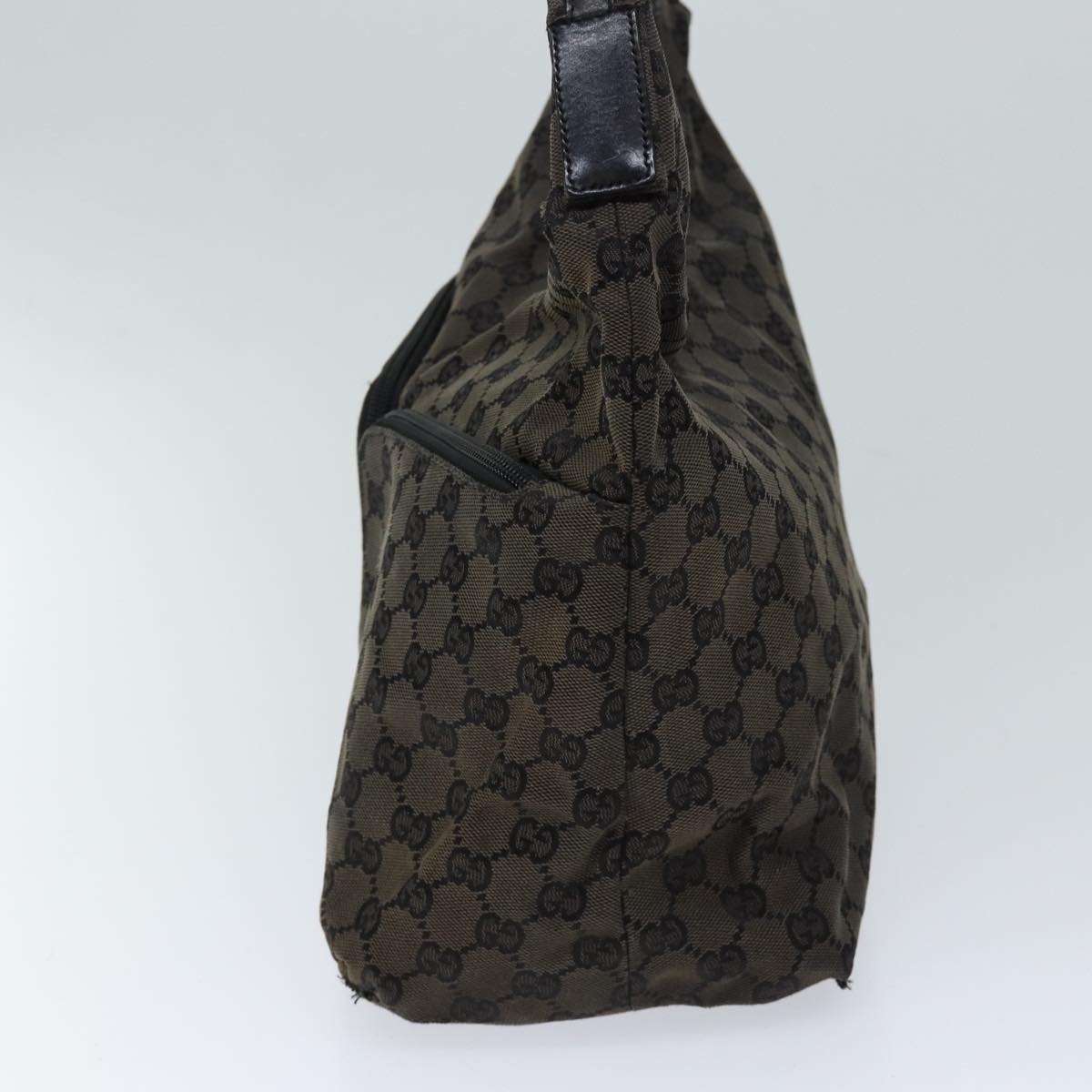 Luxury Gucci Trending 2025 GG Canvas Shoulder Bag Black 001 3380  69781