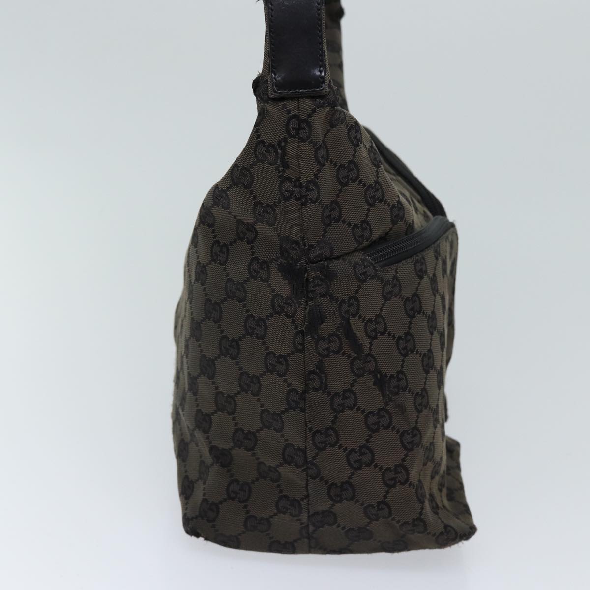 Luxury Gucci Trending 2025 GG Canvas Shoulder Bag Black 001 3380  69781